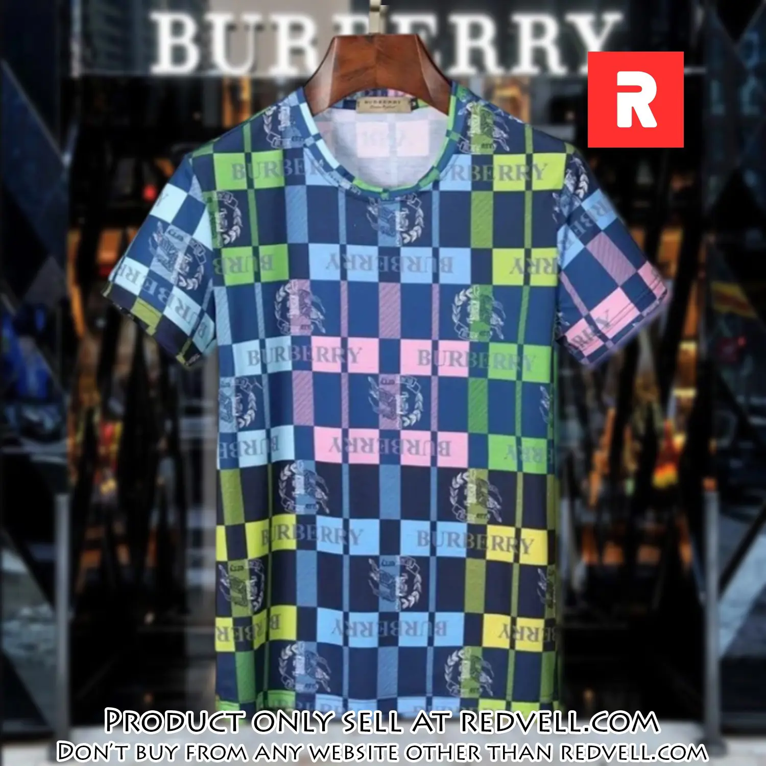 Burberry multicolor black luxury brand unisex tshirt outfit for men women rv4752074